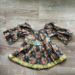 Matilda Jane Brown Floral Dress size 2